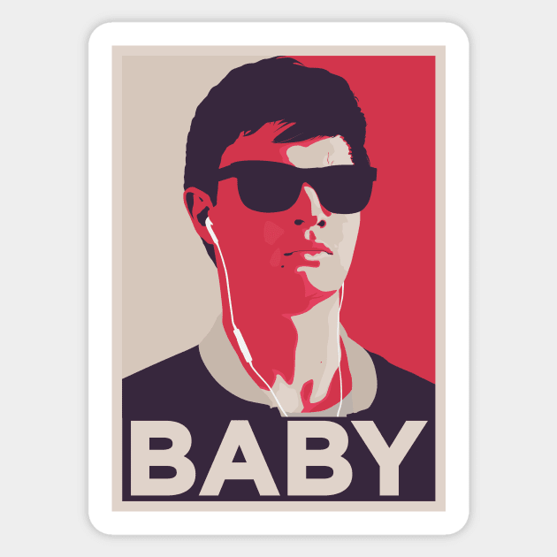 BABY DRIVER Sticker by Theo_P